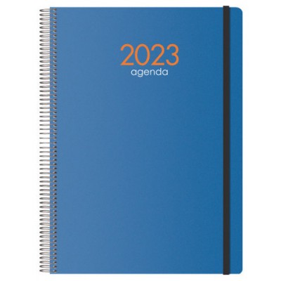 AGENDA 2024 SYNCRO DÍA PÁGINA 21 X 29 CM AZUL DOHE 11625 - 24 (Espera 4 dias)